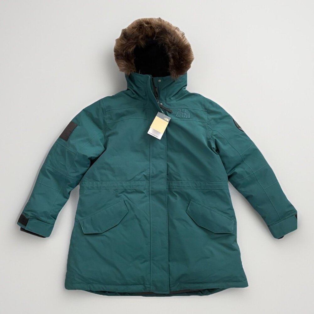 The North Face Expedition Mcmurdo 700 Down Parka Coat XXL Ponderosa Green NWT